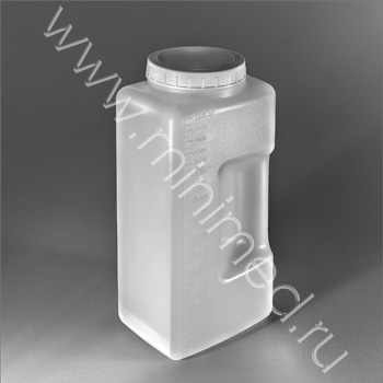 Контейнер д/отбора, транспортировки и хранения биологич.материалов 2 л,с дел.,нейтр.цвет,п/эт,Aptaca