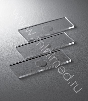 Стекло для микропрепаратов по ТУ 9464-012-52876859-2014, предметное, СП-7103 с 1-й лункой, 26*76 мм,