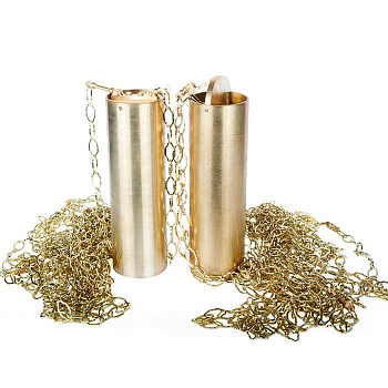 Пробоотборник ЭКРОС-1610 (ПЭ-1610) для отбора проб вязких масел и нефти с цепью 12 м