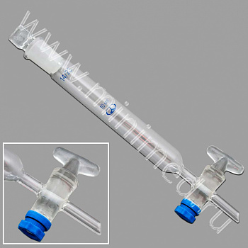 Воронка делительная ВД-1-10, кран с резьбовым уплотнением, ГОСТ 25336-82, уп.10 шт., МиниМед