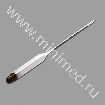 Ареометр стеклянный 1000-1050, уп. 1 шт.