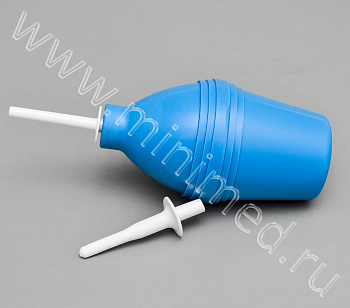 Спринцовка пластизольная поливинилхлоридная тип Б №15 (с двумя наконечниками), инд.упаковка