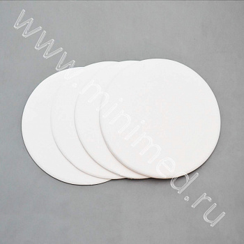 Фильтры обеззоленные, зелёная лента d 220мм, уп. 100 шт