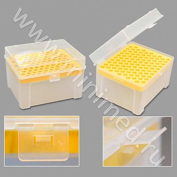 Штатив д/наконечников 1000 мкл, 100 гн, п/п, уп.1/50 шт