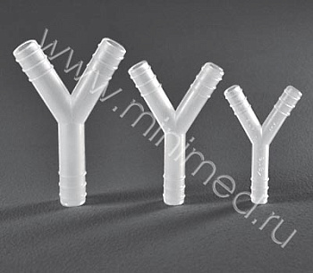 Переходник Y-образный,нар.диаметр 14 мм, п/п, Kartell,уп.5 шт.